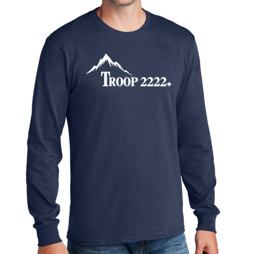 Troop 2222 Cotton L/S Tee - Unisex Thumbnail