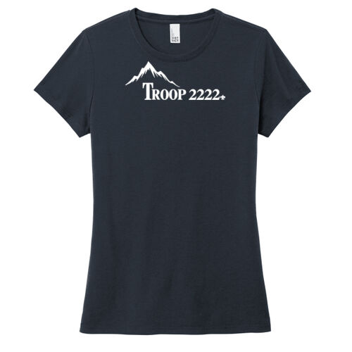 Troop 2222 Cotton Tee - Ladies Thumbnail